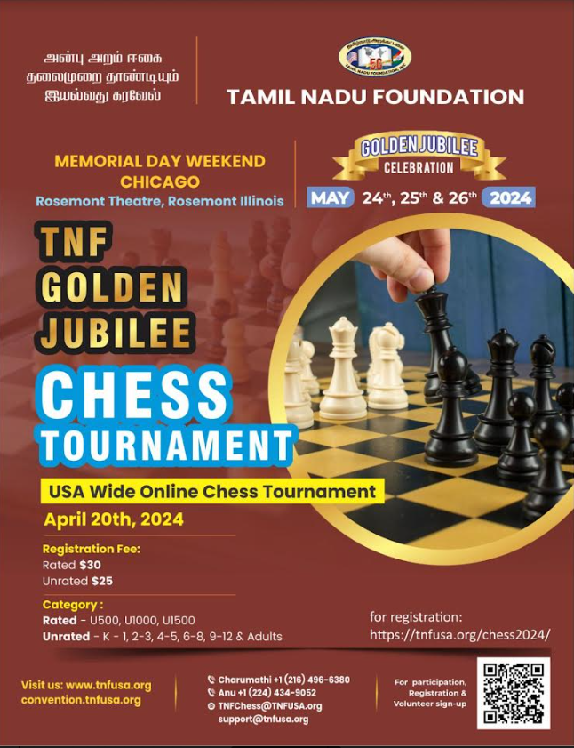 TNF USA National Chess Championship 2024 TNF USA Convention